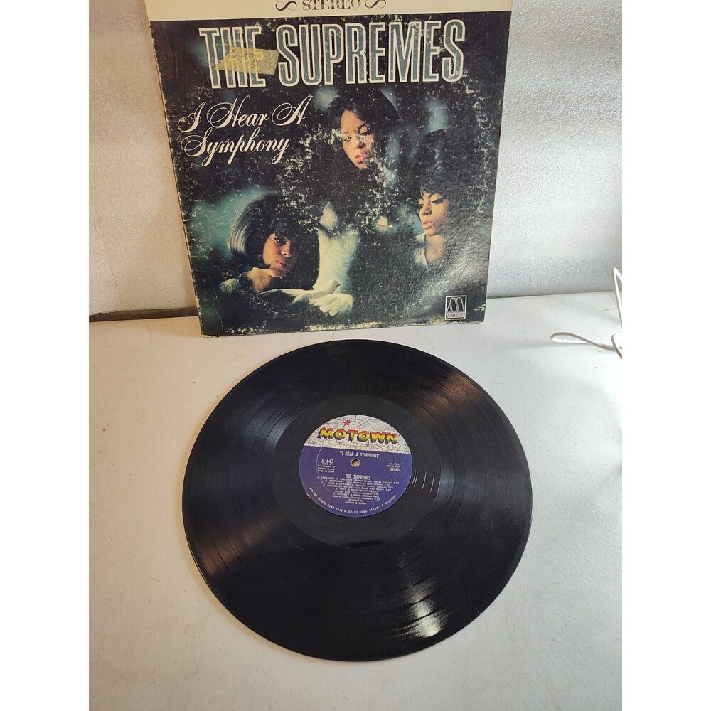 The Supremes - I Hear A Symphony Vinyl LP 1966 Motown (1047)